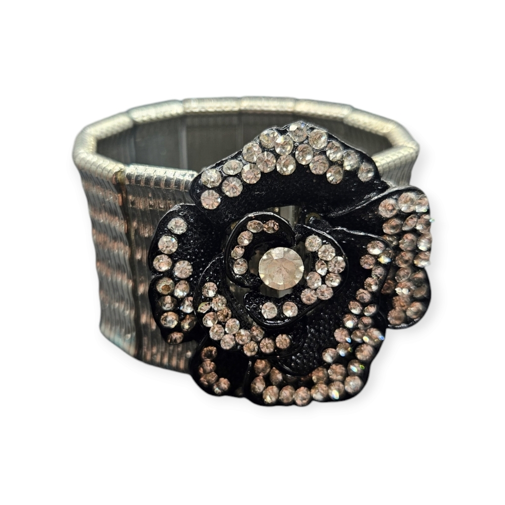 Black Rose Bracelet